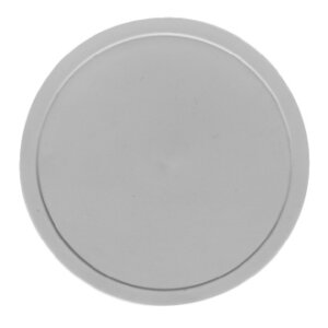 Lock I Grå PP Plast, D12,8cm